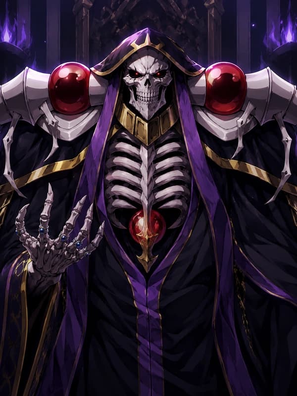 Ainz Ooal Gown image